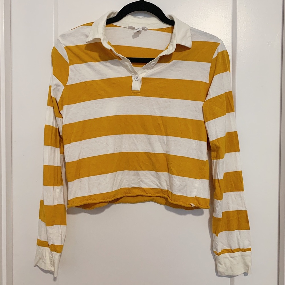 Striped Crop Top